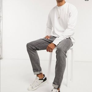 Men’s Levi’s Gray faded jeans